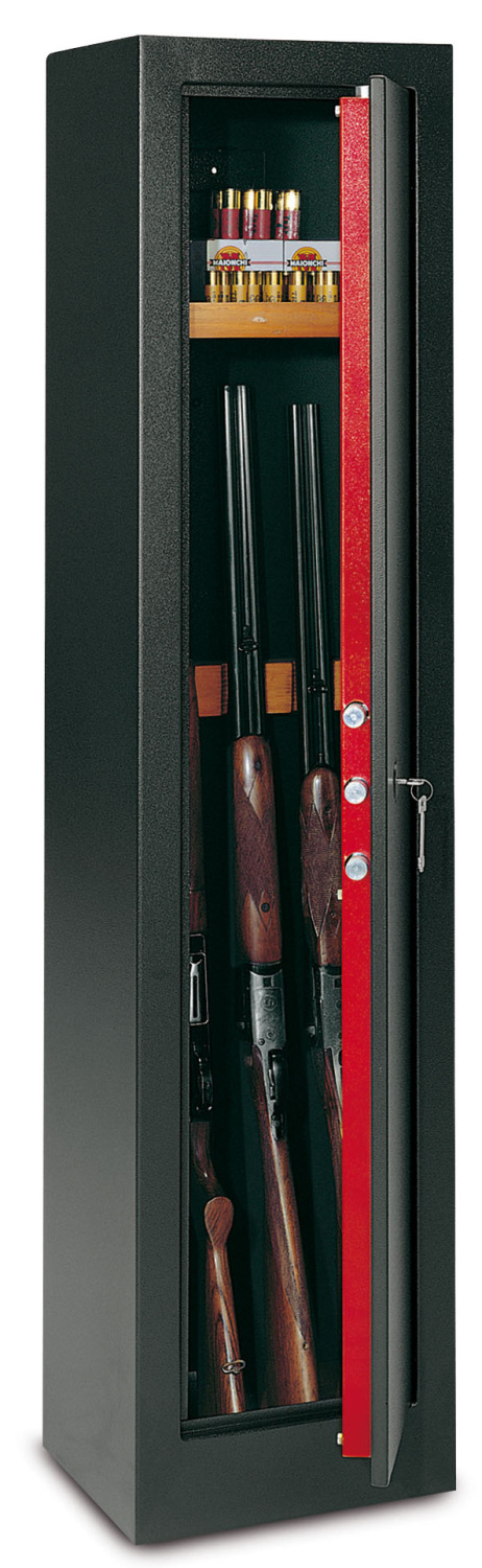 Сейф Home safe HS/400S Ключ черный 7 стволов Technomax 50кг 